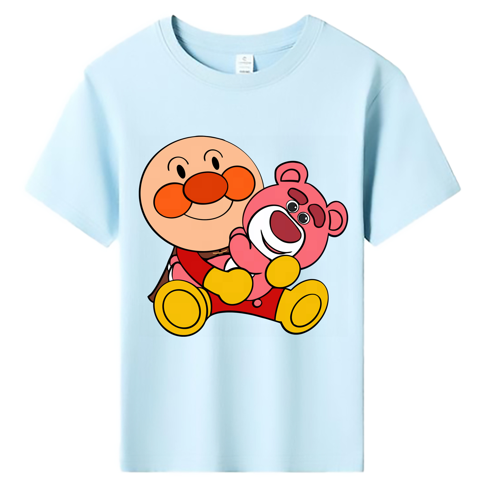 （画像用） アンパンマン Anpanman 綿100％キッズTシャツ（フロントプリント）